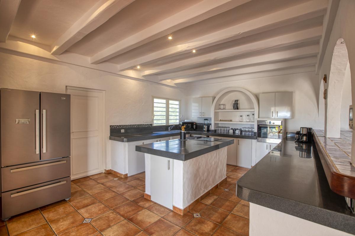 14 Location villa Terres Basses Saint Martin_cuisine